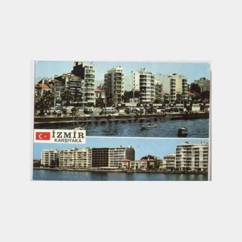 İzmir Karşıyaka Görünüş Kartpostal