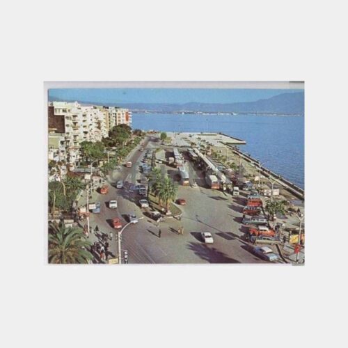 İzmir Karşıyaka Genel Görünüş Kartpostal