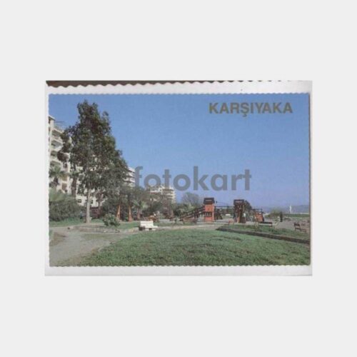 İzmir Karşıyaka Bostanlı Görünüş Kartpostal