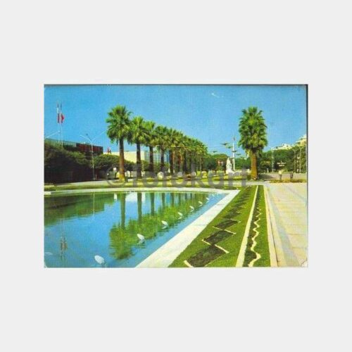 İzmir Karşıyaka Damgalı Fuar Kartpostal