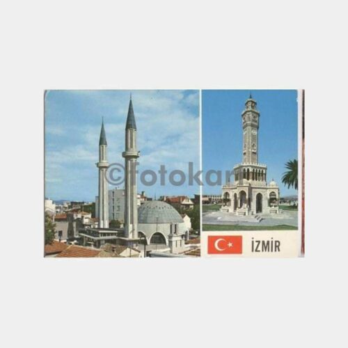 İzmir Karşıyaka ve Konak Kartpostal