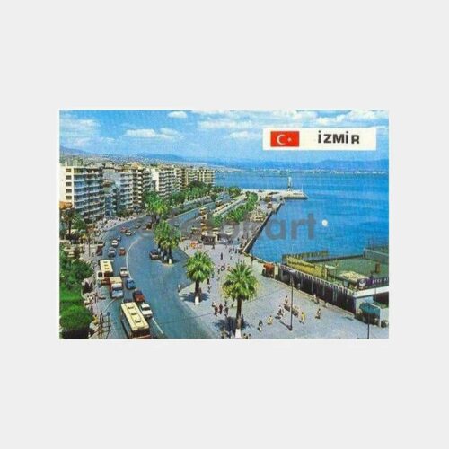 İzmir Karşıyaka Sahil Kartpostal