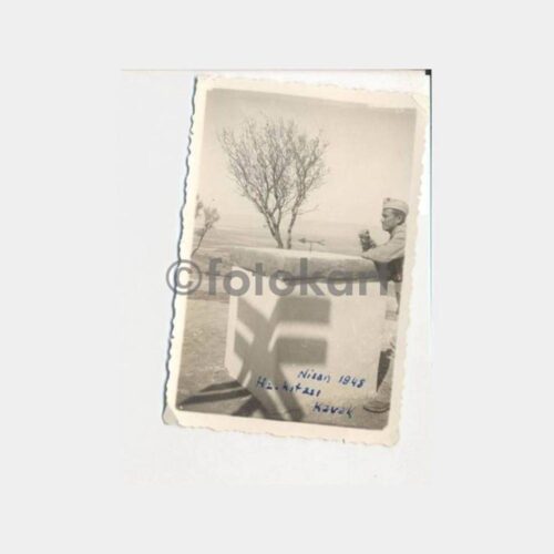 1947 Gelibolu Kavak Asker Fotoğrafı
