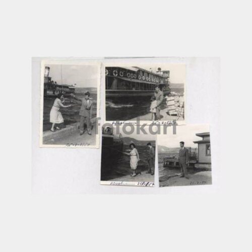 1954 Boğaziçi Kireçburnu İskelesi Fotoğraf