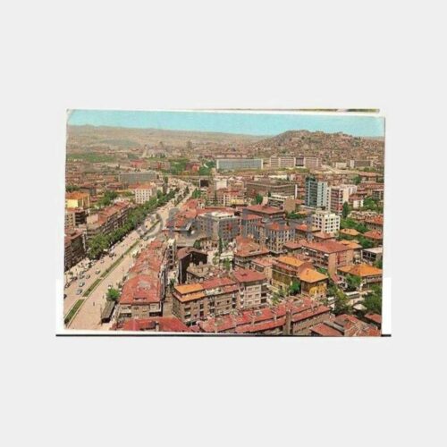 Ankara Kızılaydan Kale Görünüşü Kartpostal