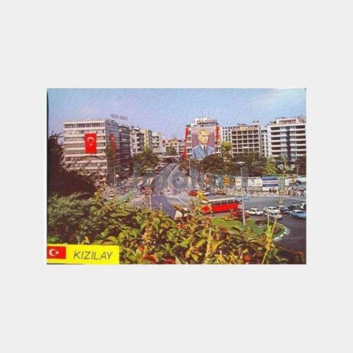 Ankara Kızılay Bir Görünüş Kartpostal