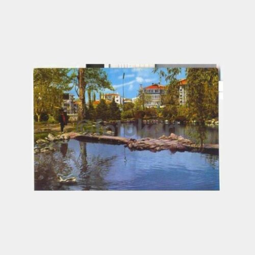 Ankara Kuğulu Park Görünüşü Kartpostal