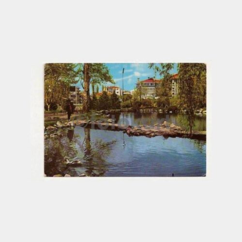 Ankara Kuğulu Park Görünüşü Kartpostal