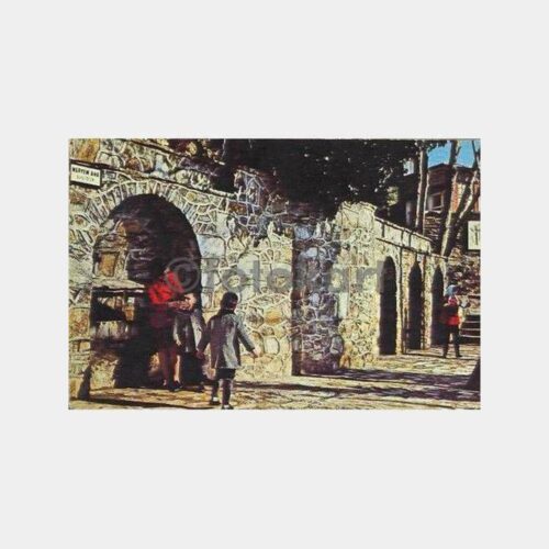 1979 Meryem Ana Efes Pınarın Çeşmeleri Kartpostal