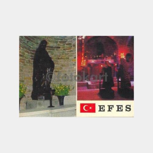 1972 Efes Meryem Ana 2 Görünüm Kartpostal