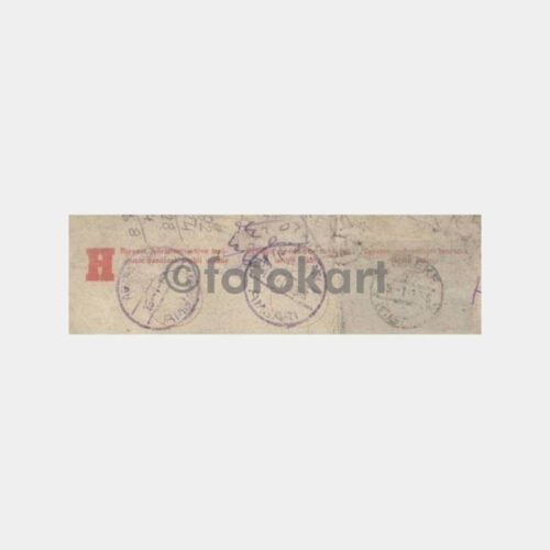 1955 Hereke-Adapazarı Tren Nakliye Belge - Görsel 2