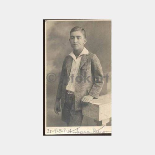 1929 Ankara Öğrenci Çocuk Fotoğraf