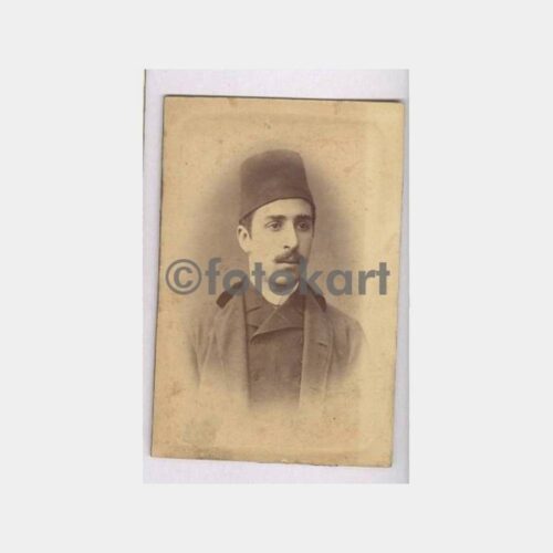 1900 Osmanlı Kabinet Fotoğraf