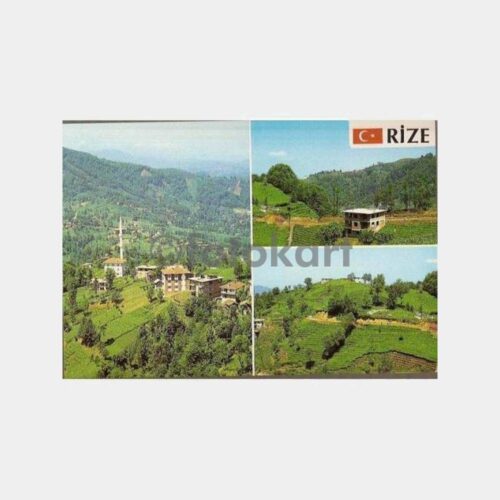 Rize 4 Görünüş Kartpostal