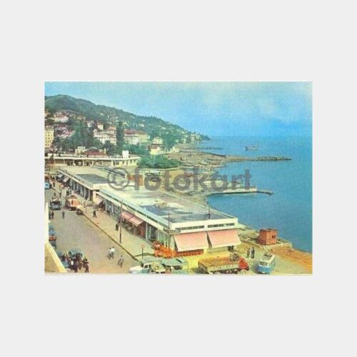 1967 Rize Şehirden Görünüş Kartpostal