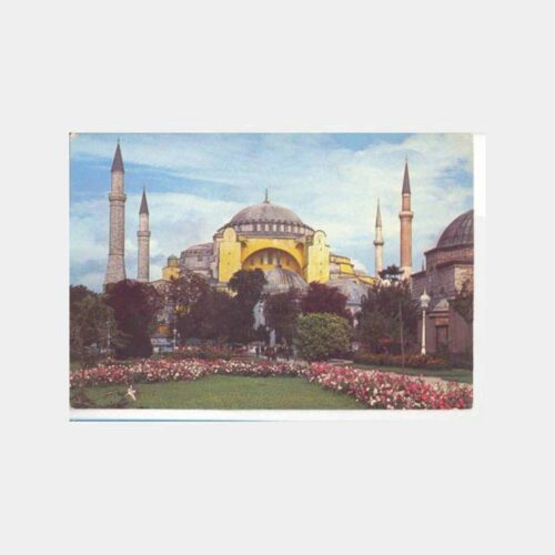 Sultanahmet Ayasofya Görünüş Kartpostal