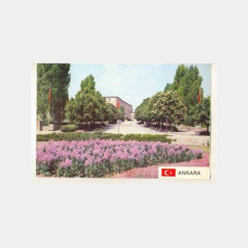 Ankara TBMM Giriş Yolu Kartpostal