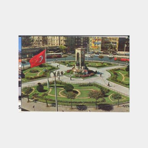 Taksim Cumhuriyet Meydanı Kartpostal