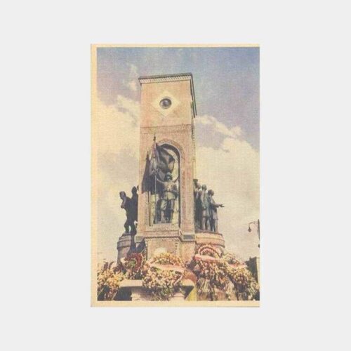 İstanbul Taksim Anıtı Kartpostal