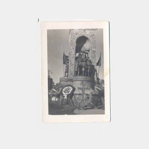 1962 Taksim Anıtı Kabotaj Denizcilik Bayram Fotoğraf