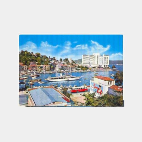 İstanbul Boğaziçi Tarabya Görünüş Kartpostal