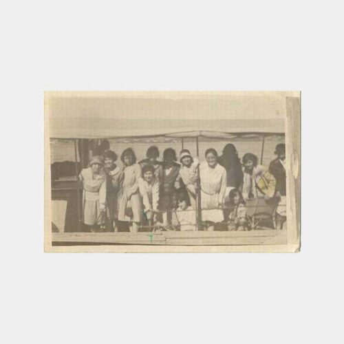 1929 Tarabya Nil Yatında Fotoğraf