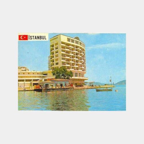 Tarabya Vapur İskelesi ve Otel Kartpostal