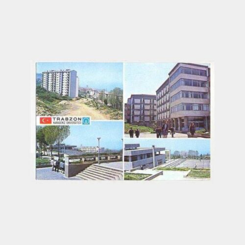 Trabzon Karadeniz Üniversite Görünüş Kartpostal