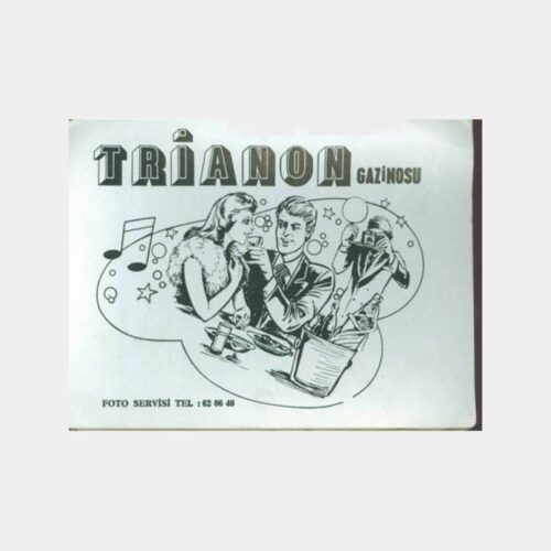 1970 Tarabya Trianon Restaurant Fotoğraf Kabı