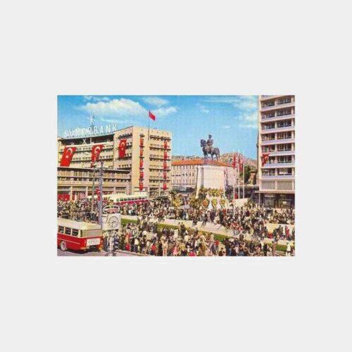 Ankara Ulus Meydanı Kartpostal