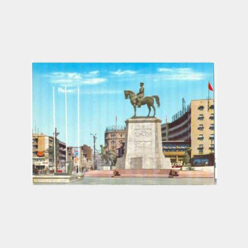 Ankara Ulus Atatürk Heykeli Kartpostal