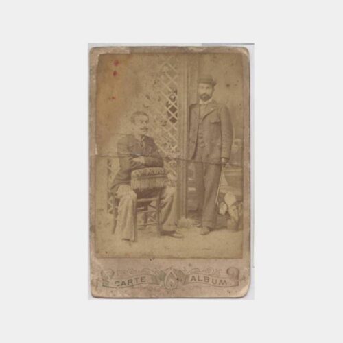 1900 Üsküdar Foto Çamlıca Kabinet Fotoğraf