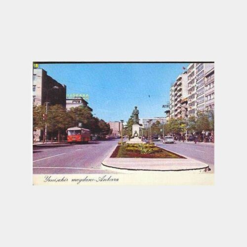 Ankara Yenişehir Zafer Meydanı Kartpostal