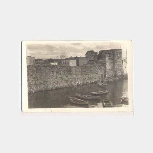 1952 Gelibolu Zindan Kale Görünüş Fotokart