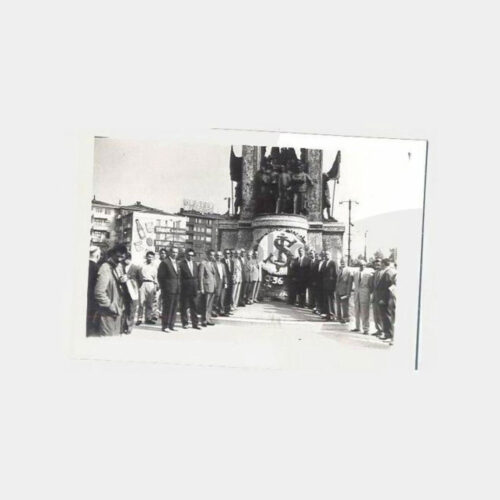 1950 T. İş Bankası 36. Yılı Kuruluş Taksim Fotoğraf
