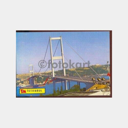 Boğaziçi Köprüsü Açılış Tören Öncesi Kartpostal