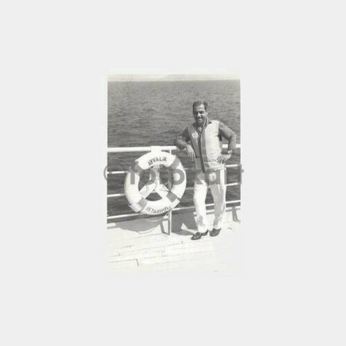 M/V Ayvalık Gemisi Güvertesinde Fotoğraf