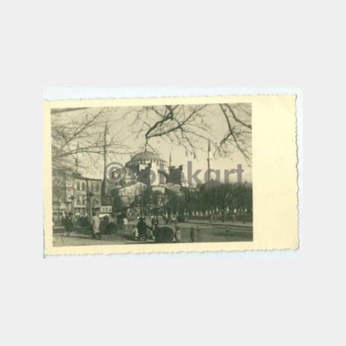 1940 Sultanahmet Ayasofya Görünüş Kartpostal