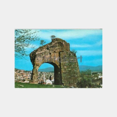 1970 Bergama Virankapı Görünüş Kartpostal