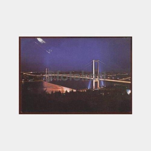 Boğaziçi Köprüsü Gece Görünüşü Kartpostal