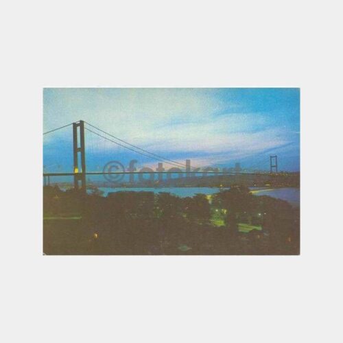 Boğaziçi Köprüsü Gece Görünüm Kartpostal