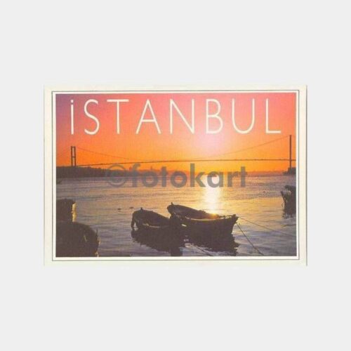 İstanbul Boğaziçi Köprüsü Kartpostal