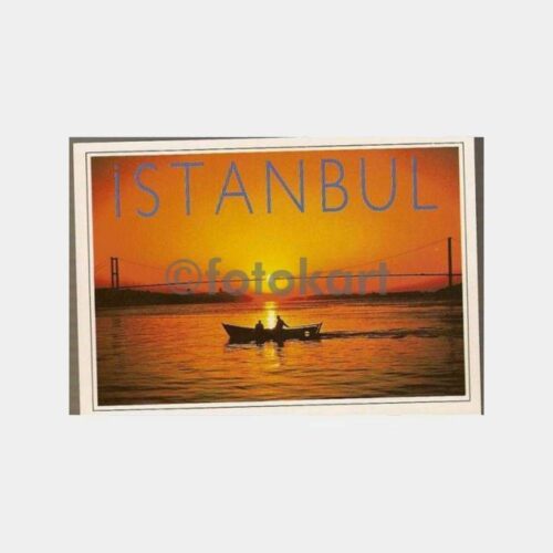 İstanbul Boğaziçi Köprüsü Kartpostal