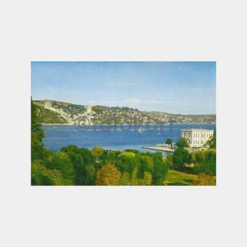 İstanbul Boğaziçi Genel Görünüm Kartpostal