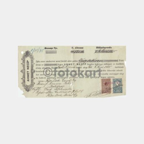 1935 Borç Senedi Finans Belgesi
