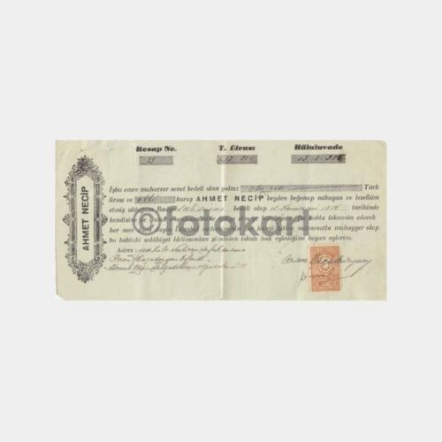 1935 Borç Senedi Finans Belgesi