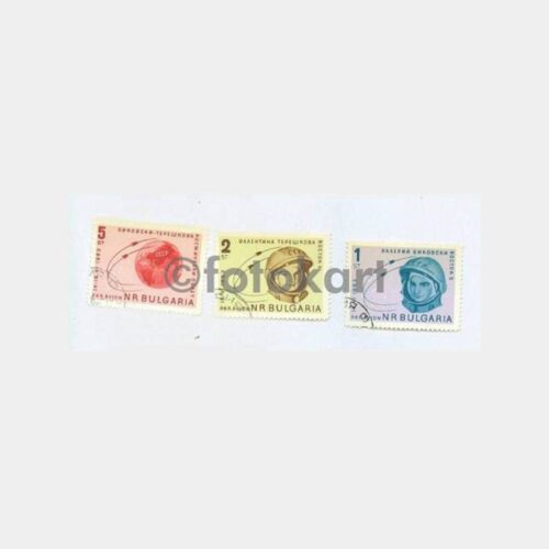 1964 Bulgaristan Uzay Tematik Pulları