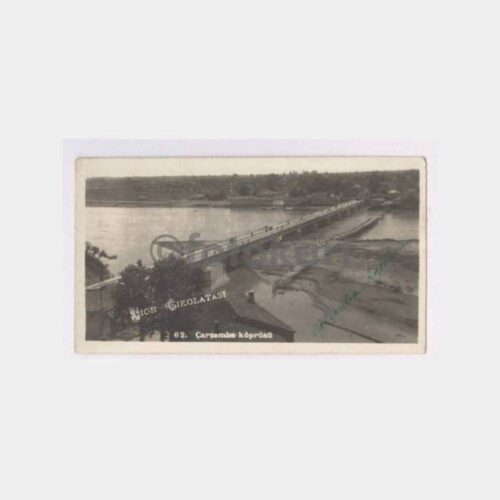 1938 Çarşamba Köprüsü Lion Çikolata Kartı