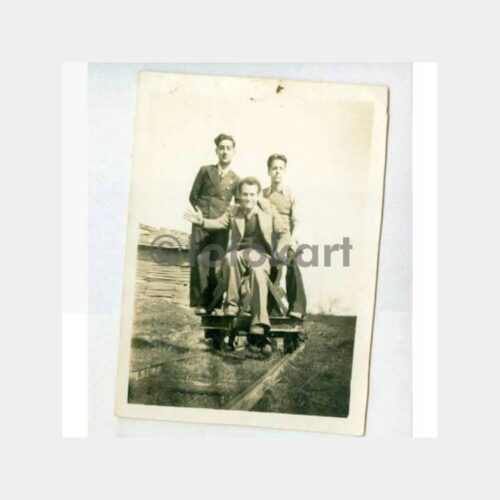 1938 Demiryolu Ray Kontrol Aracında Fotoğraf