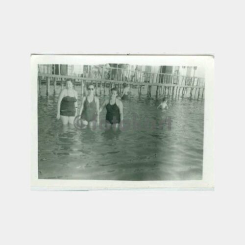 1940 Deniz Hamamı Plaj Konulu Fotoğraf